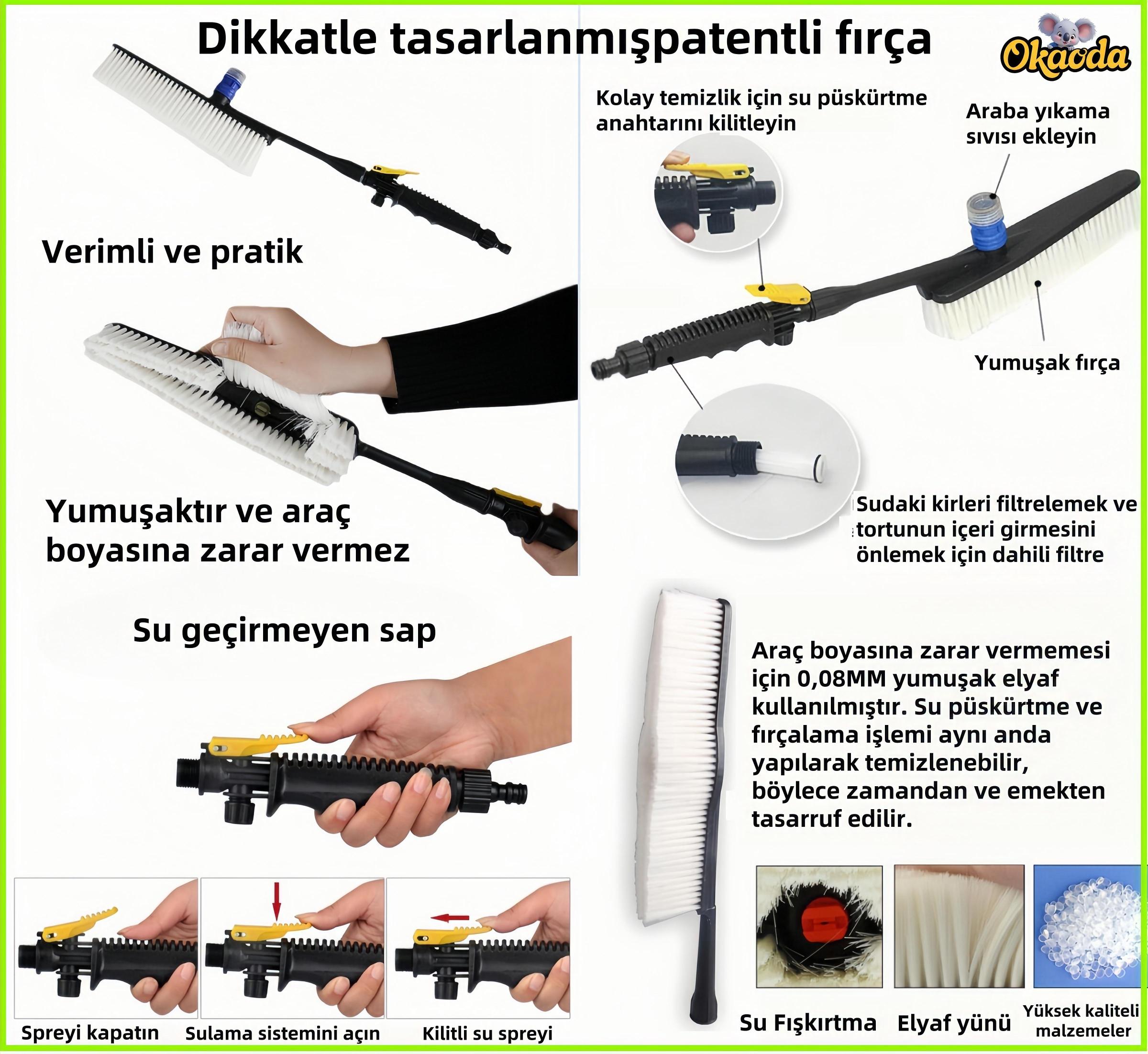 okaoda%20XHD775MAX%20Lityum%20Pil%20Yüksek%20Su%20Basınçlı%20Temizleme%20Makinesi%20Su%20Pompası