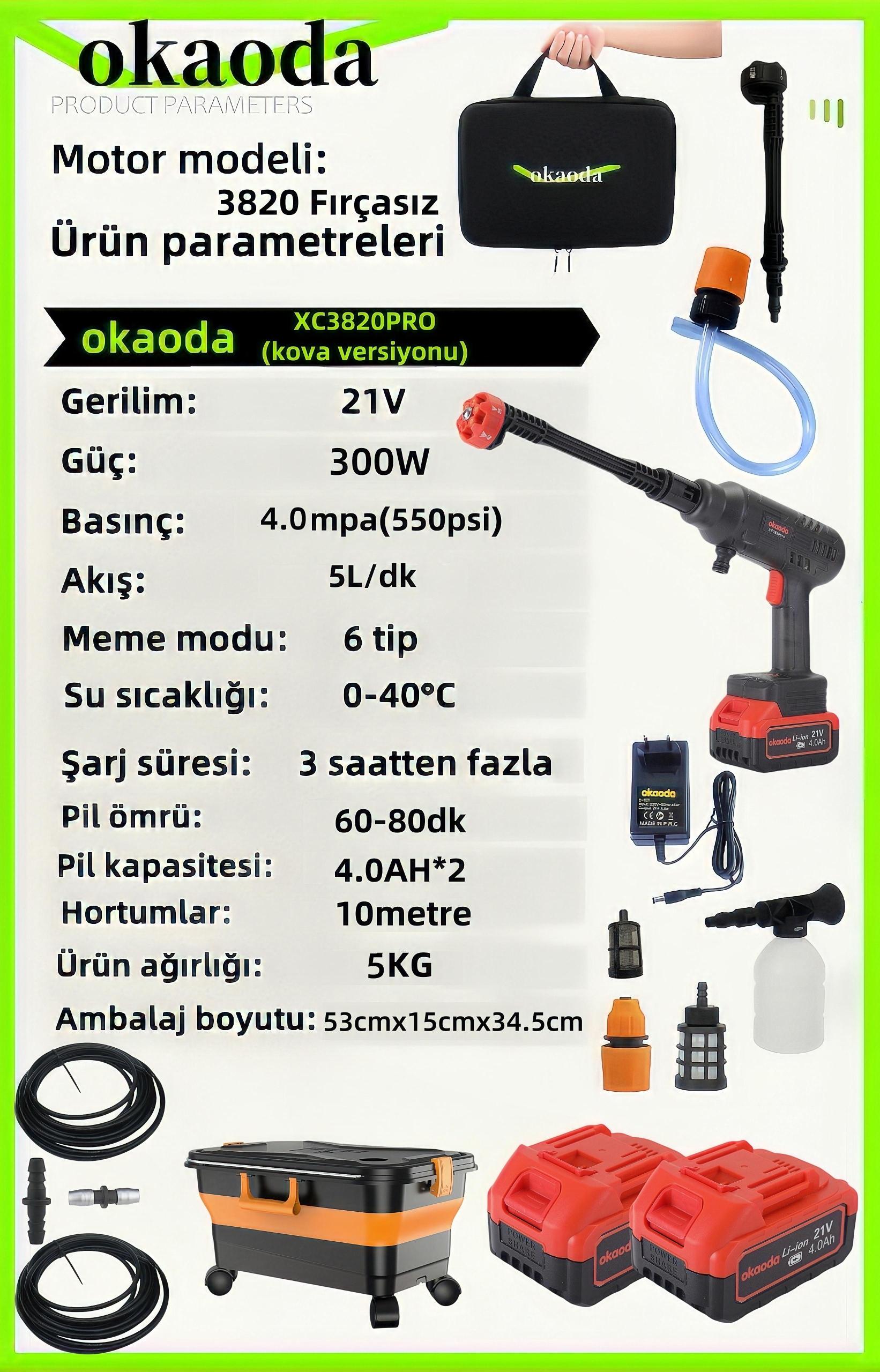okaoda%20(XC3820PRO%20kova%20versiyonu)%20lityum%20pil%20fırçasız%20motor%20pestisit%20araba%20yıkama%20tabancası